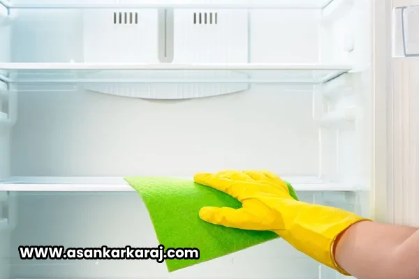 شروع به تمیز کردن یخچال