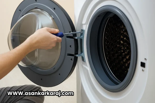 مشکل نچرخیدن دیگ ماشین لباسشویی