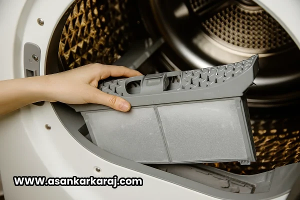 راه حل نچرخیدن دیگ ماشین لباسشویی