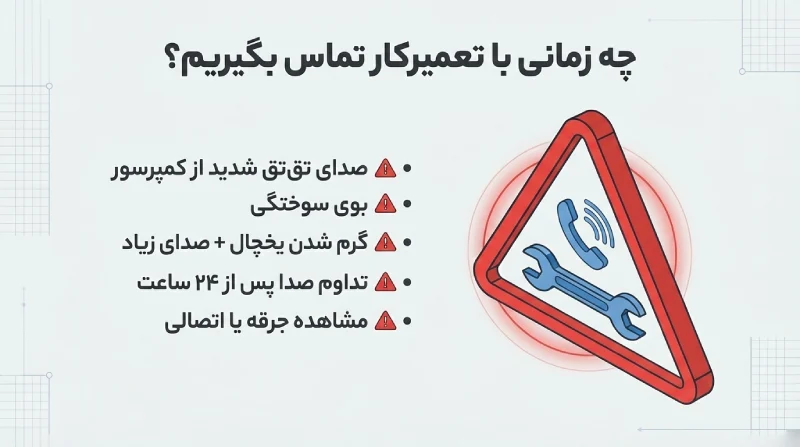 تعمیرکار یخچال 