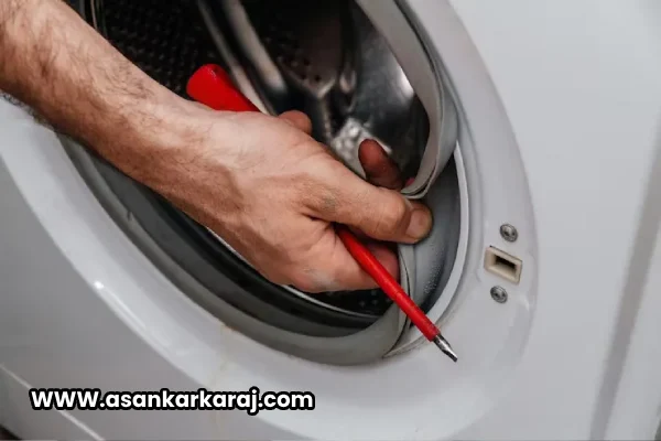 راه حل باز نشدن درب ماشین لباسشویی
