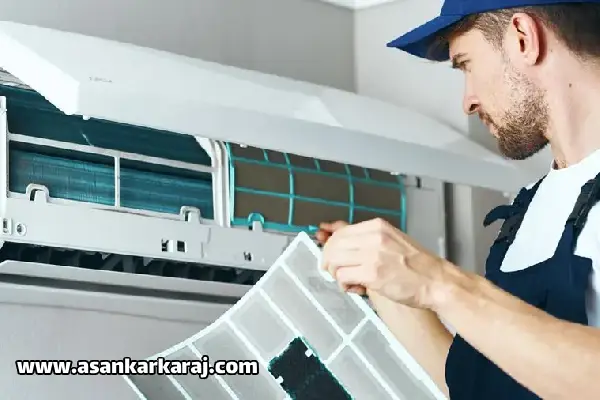 تمیز کردن کولر گازی در مالیک