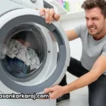 علت باز نشدن درب ماشین لباسشویی چیست؟